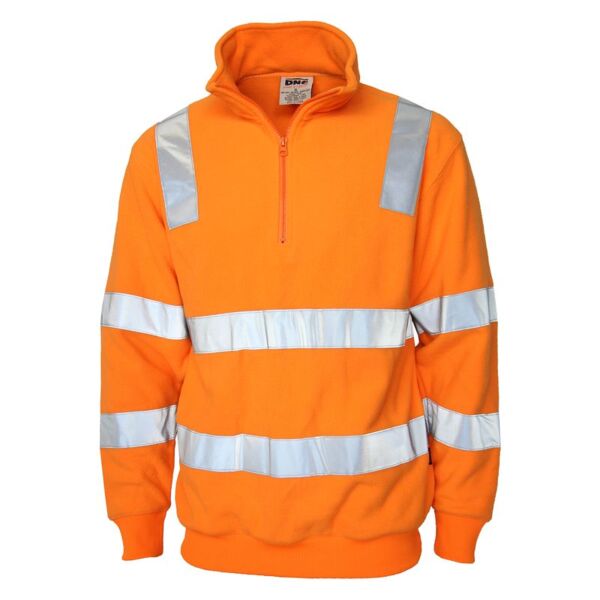 Hi-Vis VIC Rail Half Zip Polar Fleece Thumbnail