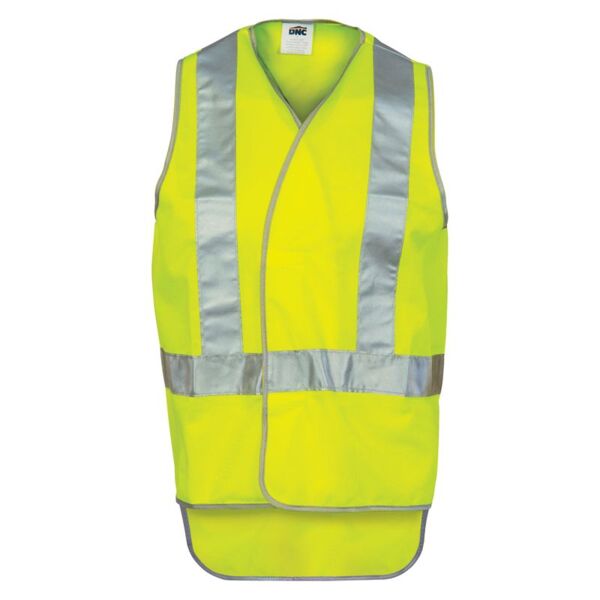 Cross Back Safety Vests with Tail Thumbnail